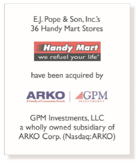 Case Study: Matrix Announces the Successful Sale of E.J. Pope & Son, Inc.’s 36 Handy Mart Stores￼