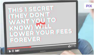 This Secret (They Don’t Want You To Know) Will Lower Your Fees Forever￼